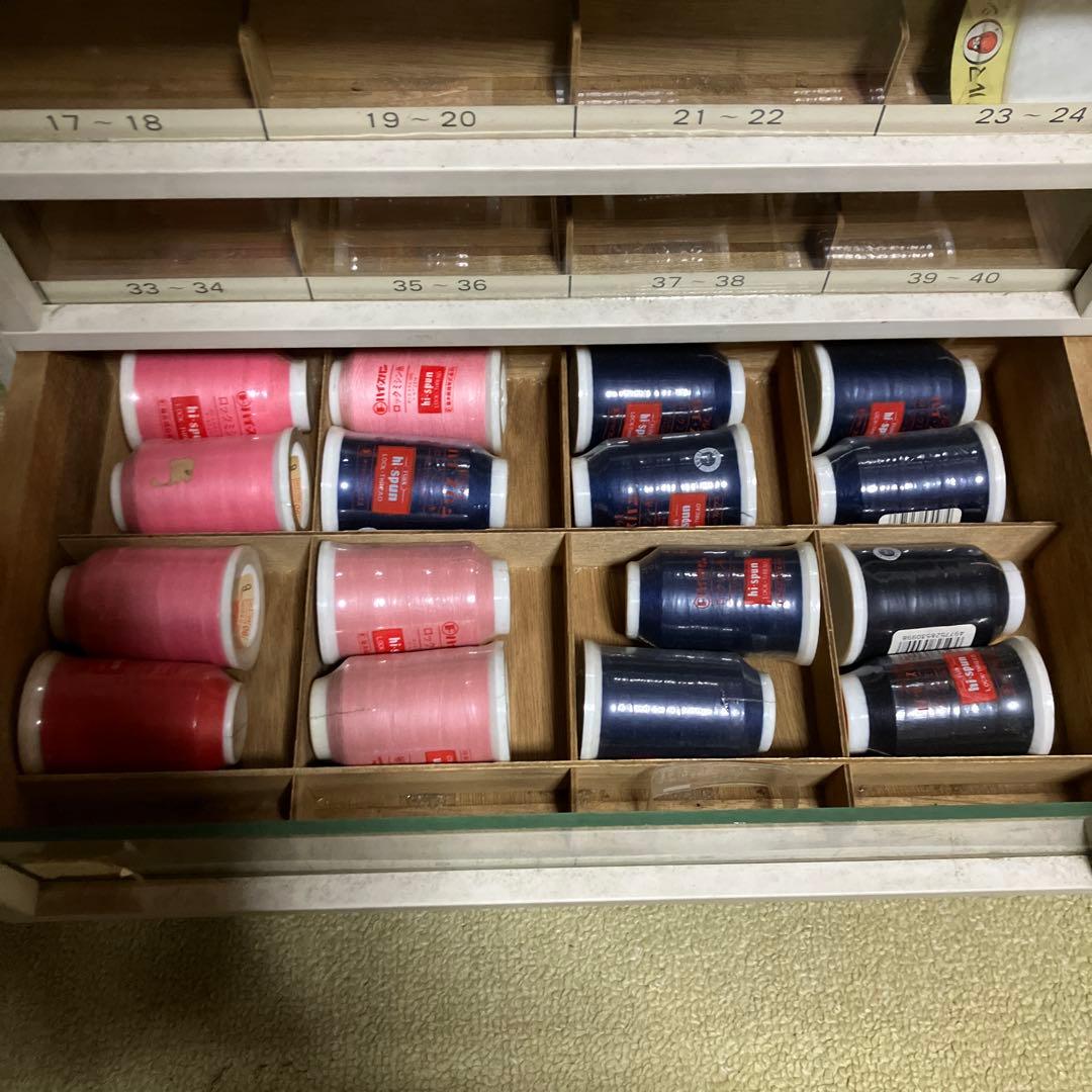 ミシン糸ケース 店頭ディスプレイ什器 昭和レトロ アンティーク ダルマ