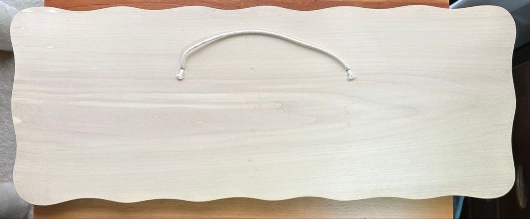 木彫　変形6号　主に望みをおく人は　イザヤ書　聖書のことば　箱なし