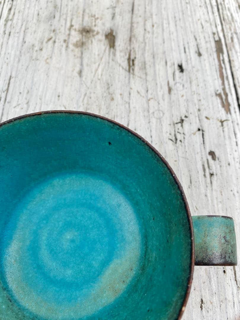 【新品未使用】 鈴木麻起子 スープカップ2客 La Maison de Vent