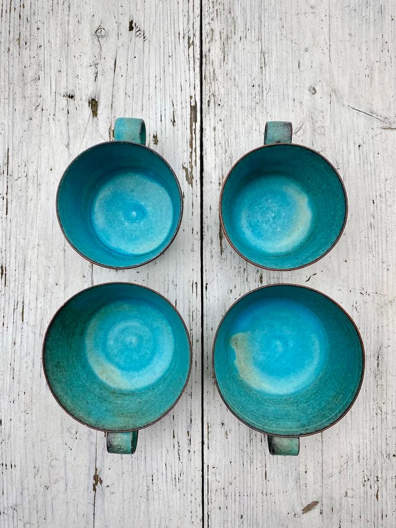 【新品未使用】 鈴木麻起子 スープカップ2客 La Maison de Vent