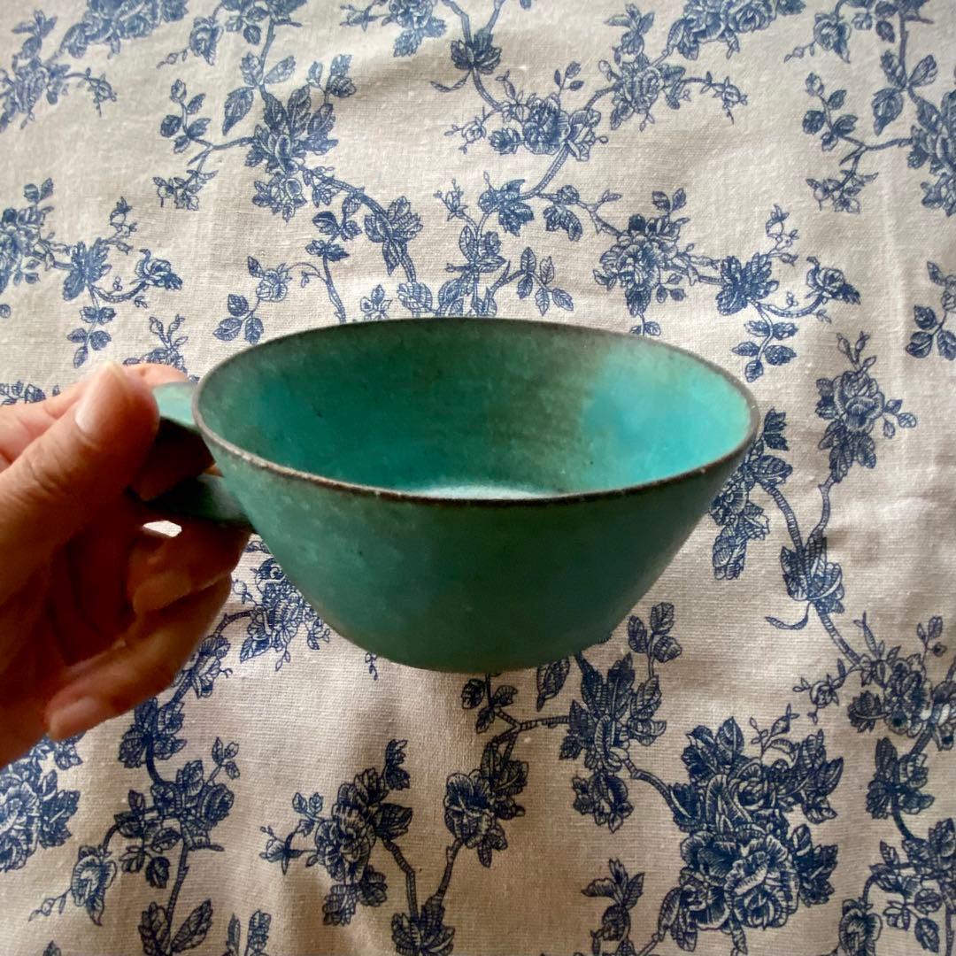 【新品未使用】 鈴木麻起子 スープカップ2客 La Maison de Vent