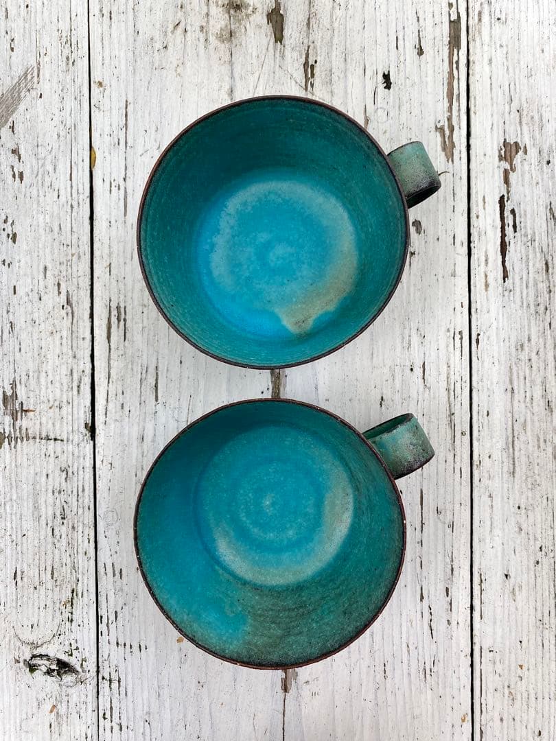 【新品未使用】 鈴木麻起子 スープカップ2客 La Maison de Vent