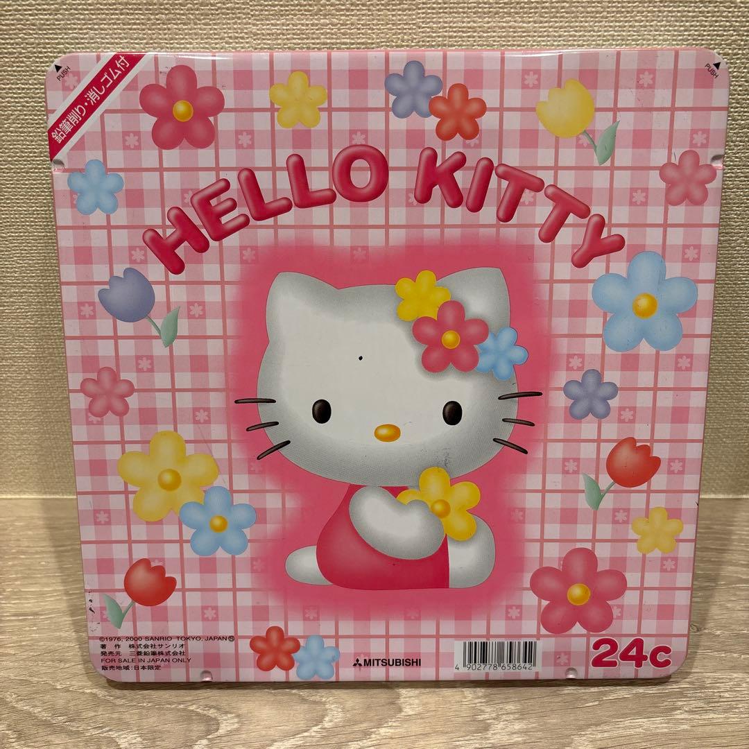 2000年平成レトロHelloKitty 色鉛筆 24色セット - メルカリ
