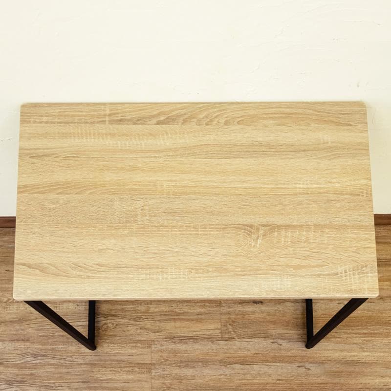 《新品・送料無料》ワークデスク　幅80　ABR/OAK