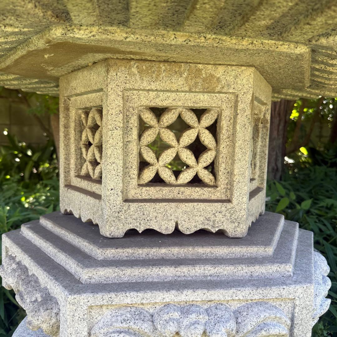 お引き取り限定】灯篭 2個 たぬき 置物 石の通販はau PAY マーケット