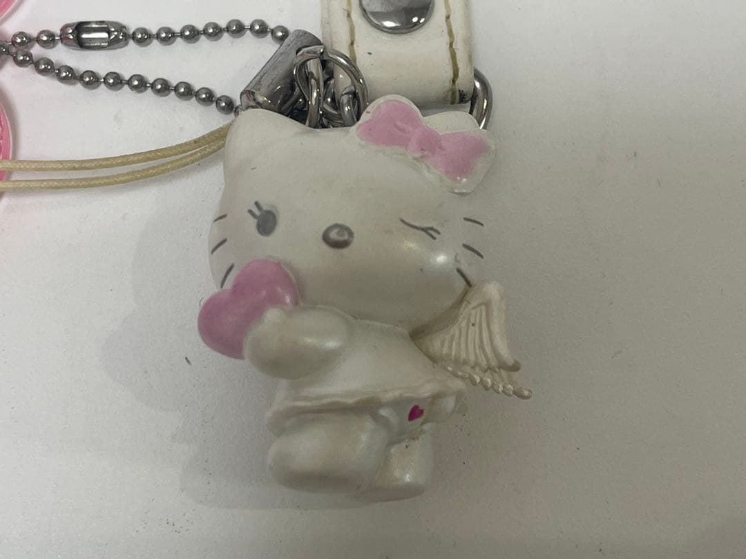 Hello Kittyハローキティ 天使 悪魔 ハート型 ストラップ2008年