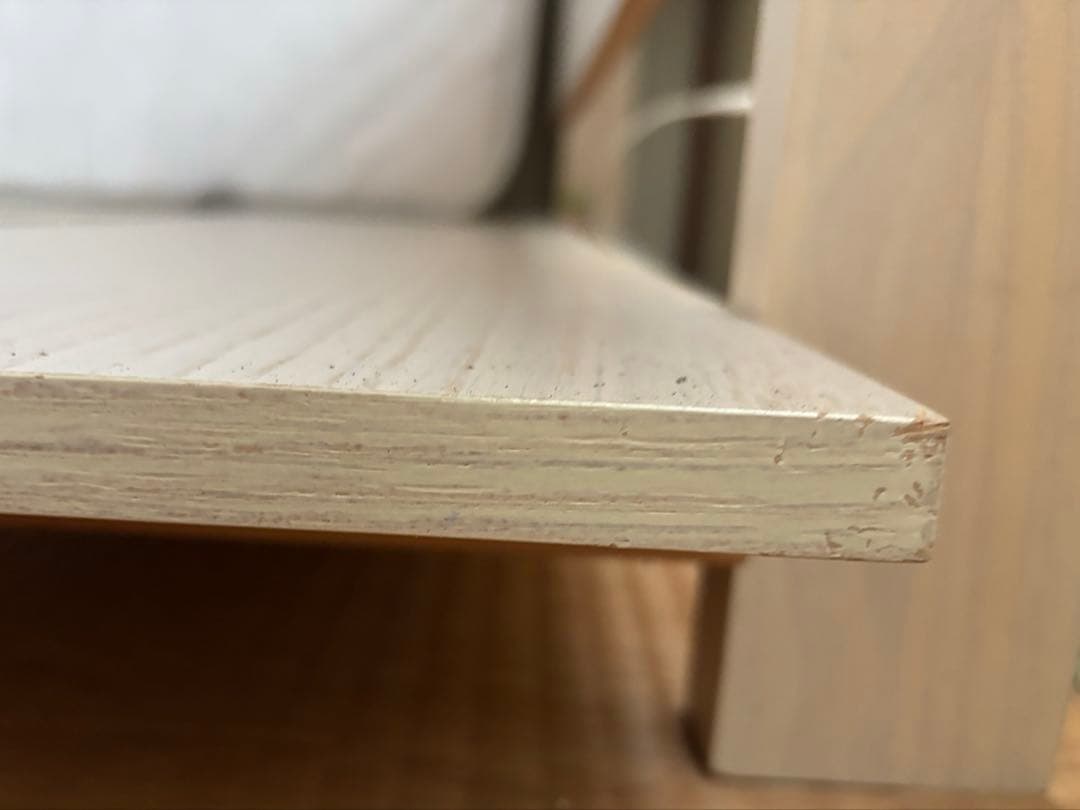 木製　ベッド　フレーム　セミダブル　ニトリ　すのこベッド　ホワイト　ロー　送料込