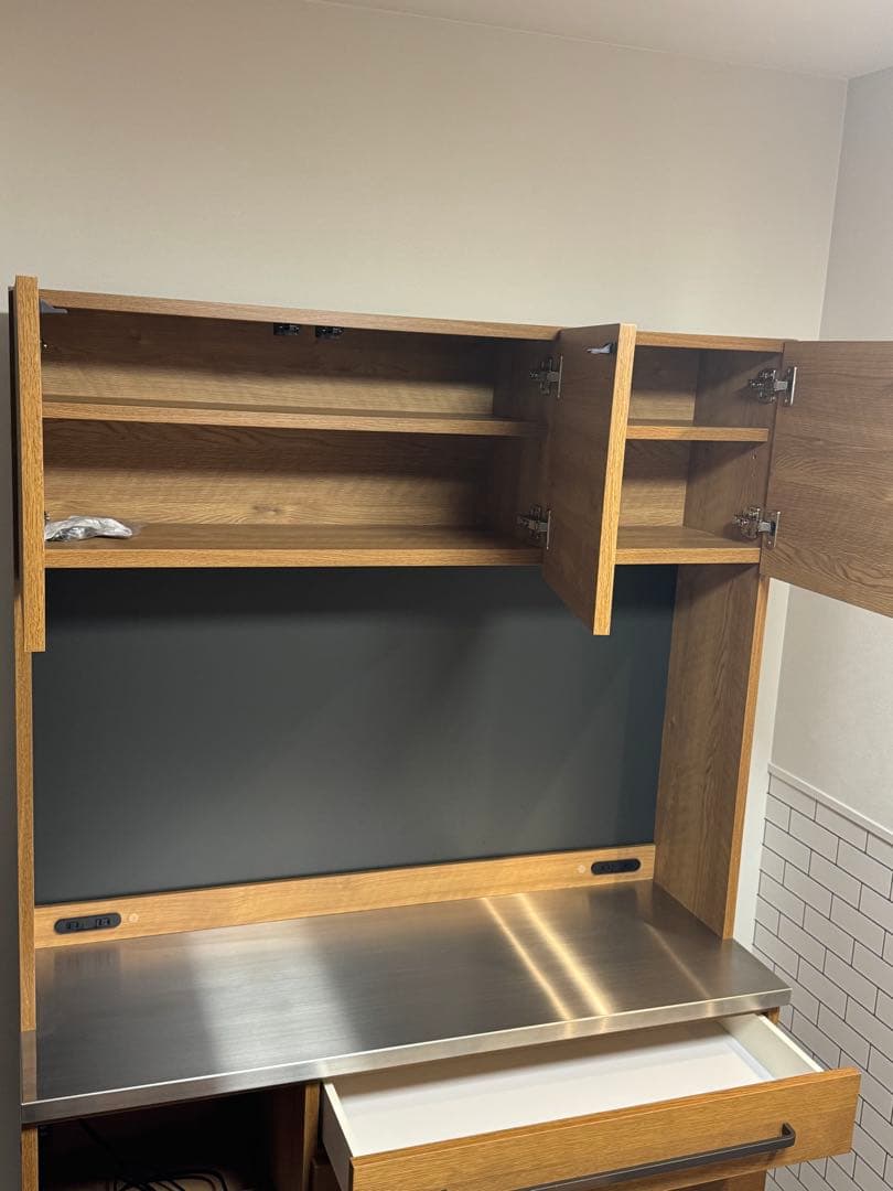 【使用半年未満】クラッシュゲート ガルバ　ダイニングボード120cm