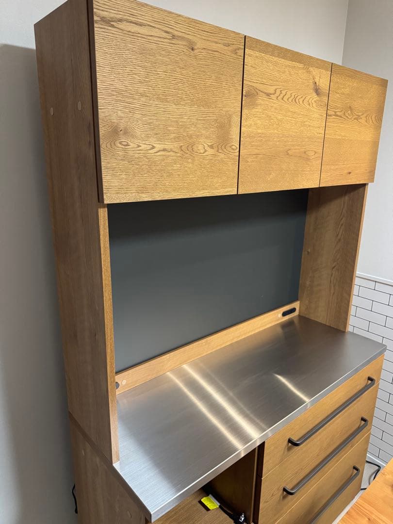 【使用半年未満】クラッシュゲート ガルバ　ダイニングボード120cm