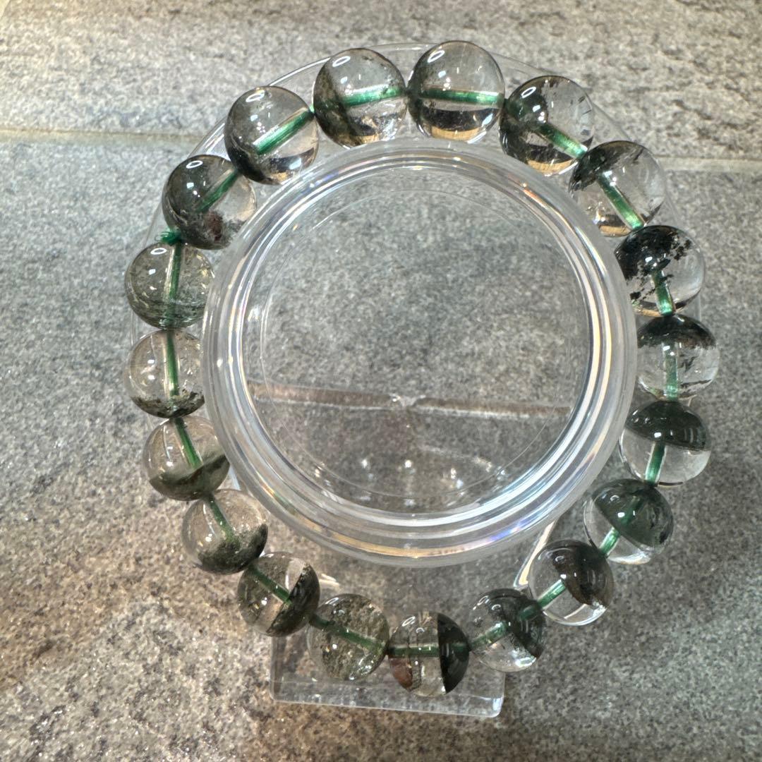 【高品質】グリーンガーデンクォーツ　10.7mm