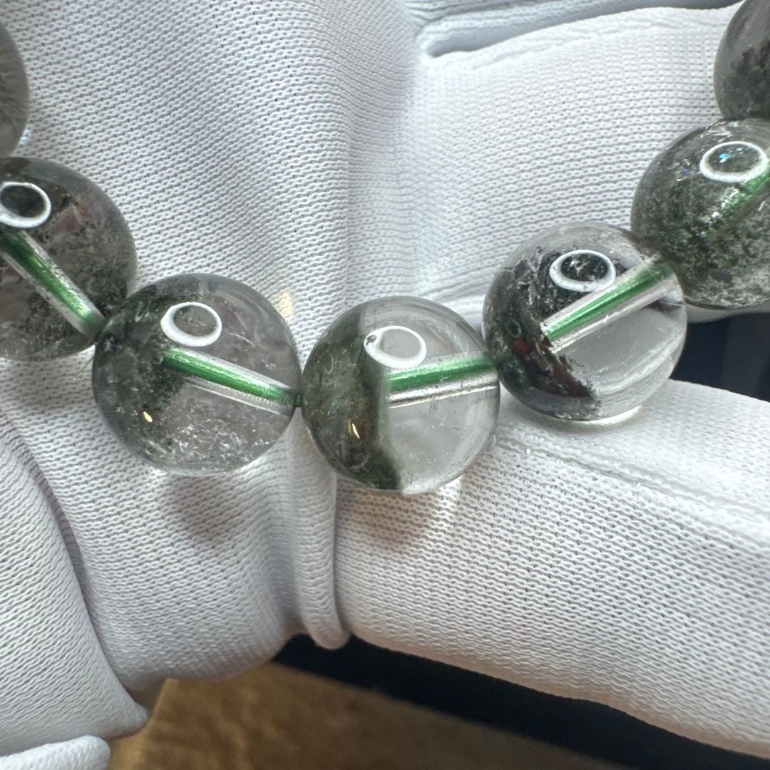 【高品質】グリーンガーデンクォーツ　10.7mm