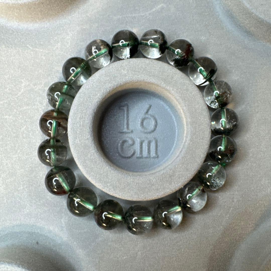 【高品質】グリーンガーデンクォーツ　10.7mm