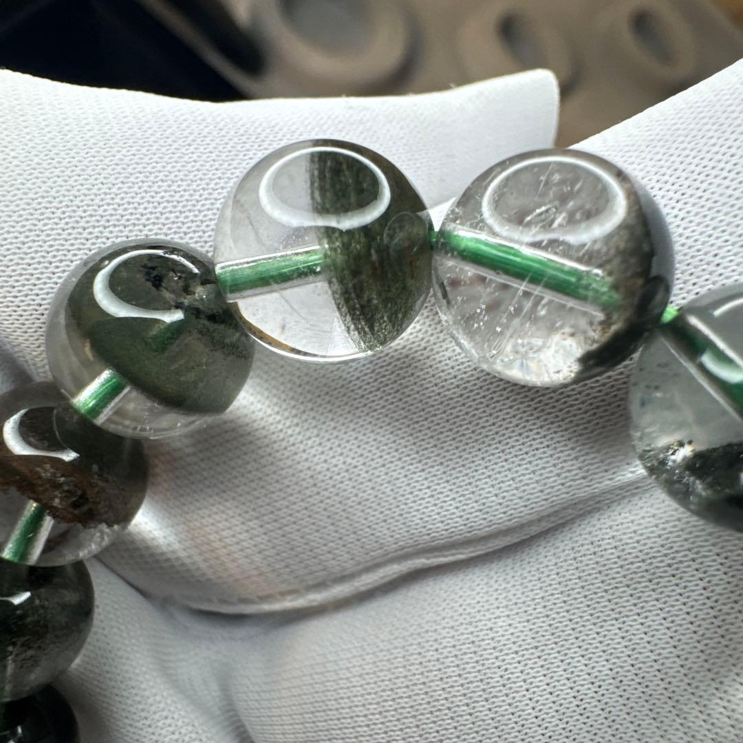 【高品質】グリーンガーデンクォーツ　10.7mm