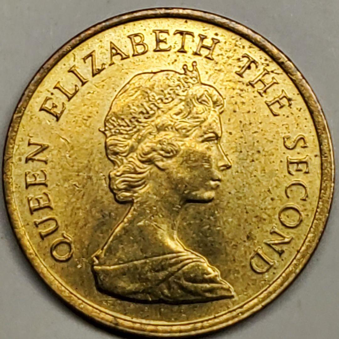 ヴィンテージレアイギリス領香港10セント1983年エリザベス2世 - メルカリ
