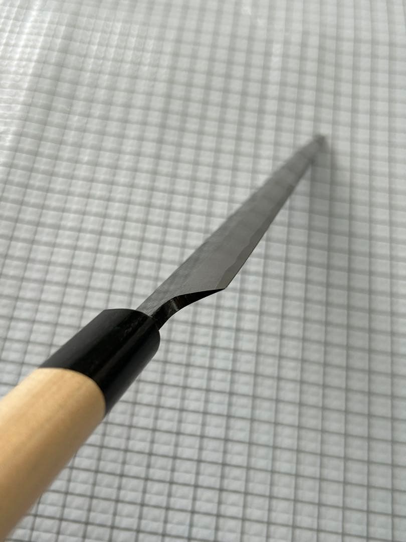 柳刃 包丁 柳刃包丁 刺身包丁210mm 安来鋼青紙２号