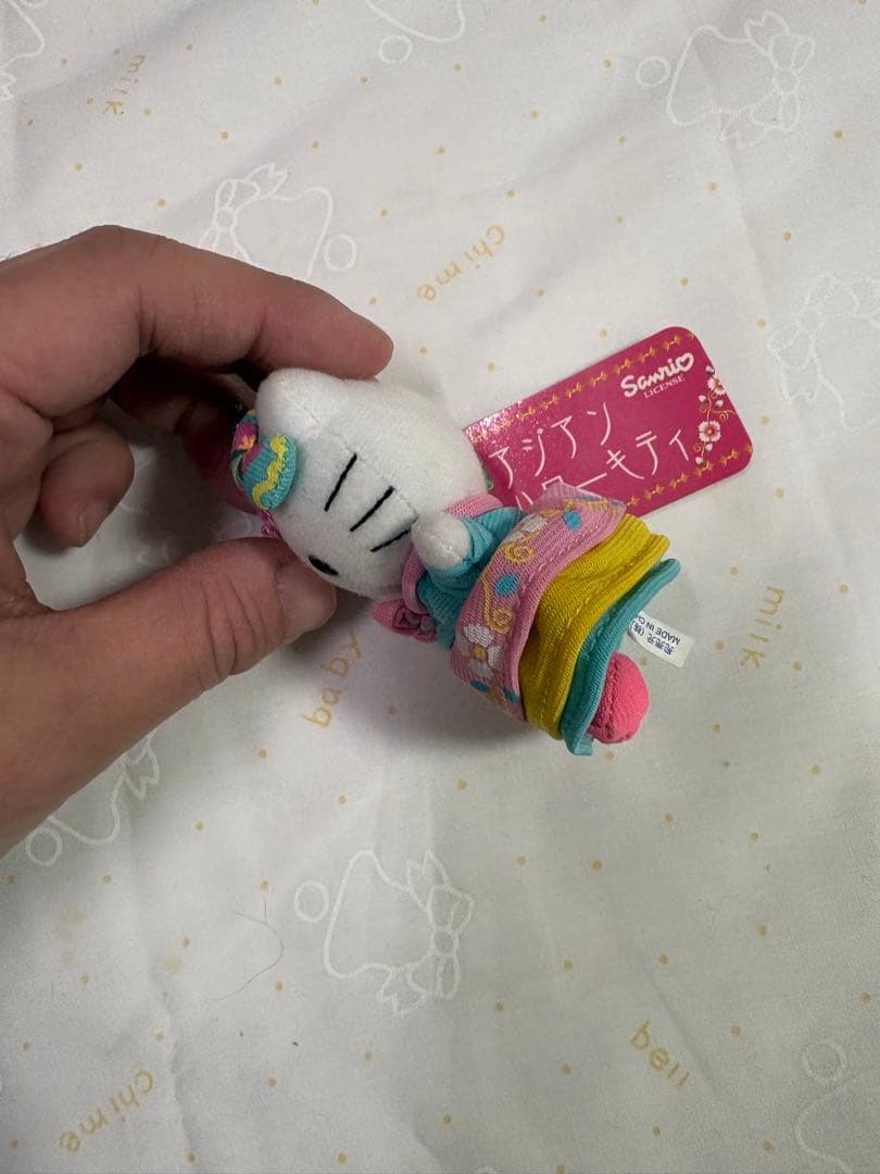 ハローキティ マスコット ぬいぐるみ タグ付き