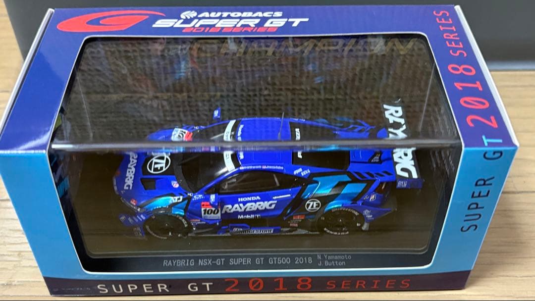 エブロ　1/43 RAYBRIG SUPER GT 2018【特注パッケージ】