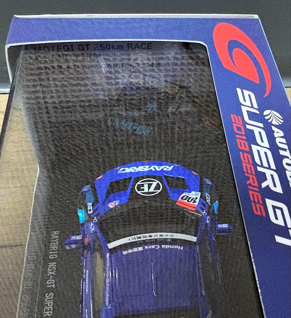 エブロ　1/43 RAYBRIG SUPER GT 2018【特注パッケージ】