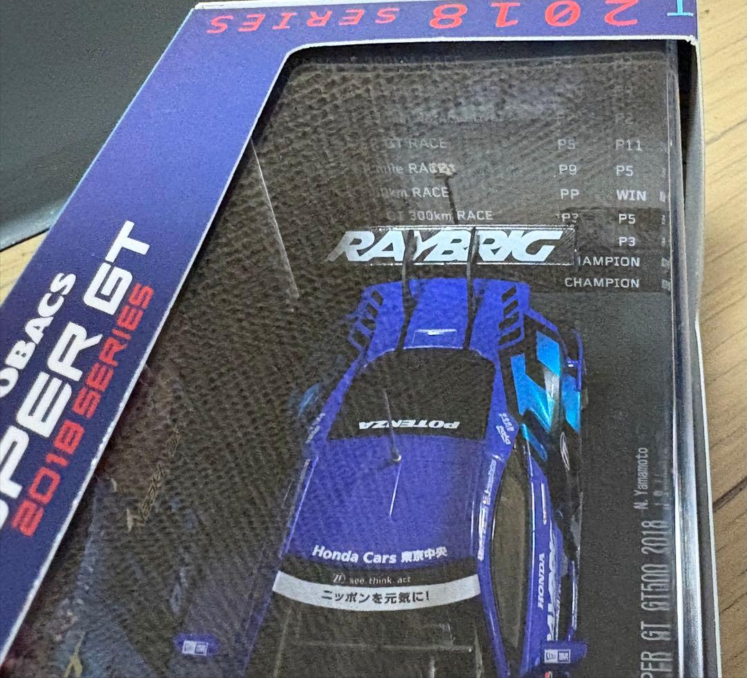 エブロ　1/43 RAYBRIG SUPER GT 2018【特注パッケージ】