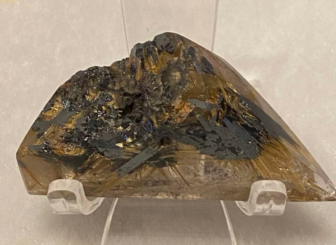 【金運・仕事運上昇】沢山の太陽放射ルチル！フリーフォーム⭐️R184