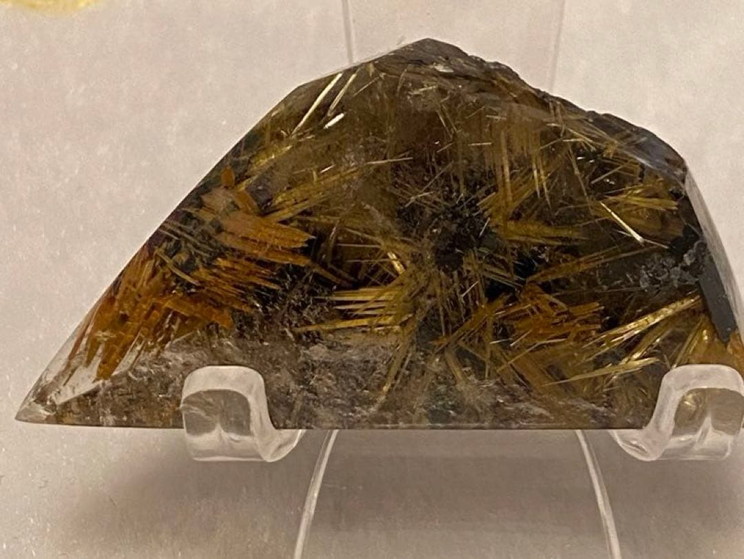 【金運・仕事運上昇】沢山の太陽放射ルチル！フリーフォーム⭐️R184