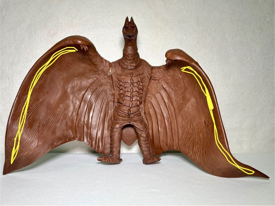 ツクダホビー 空の大怪獣ラドン1956 1/160 ソフビキット - メルカリ