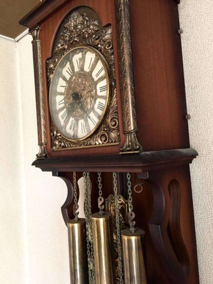 アンティーク　掛け時計 【ジャンク品】