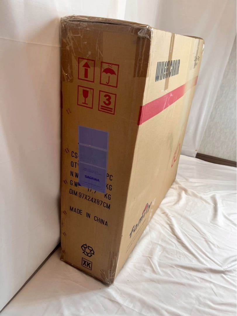 ⑤ ケアテックジャパン　車いす　ファミリー CS-10 STC 未使用