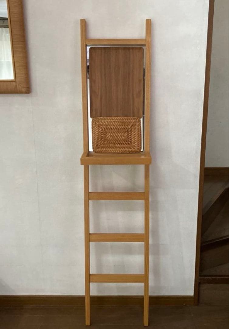 LADDER MIRROR ラダー スタンドミラー インテリア ナチュラル