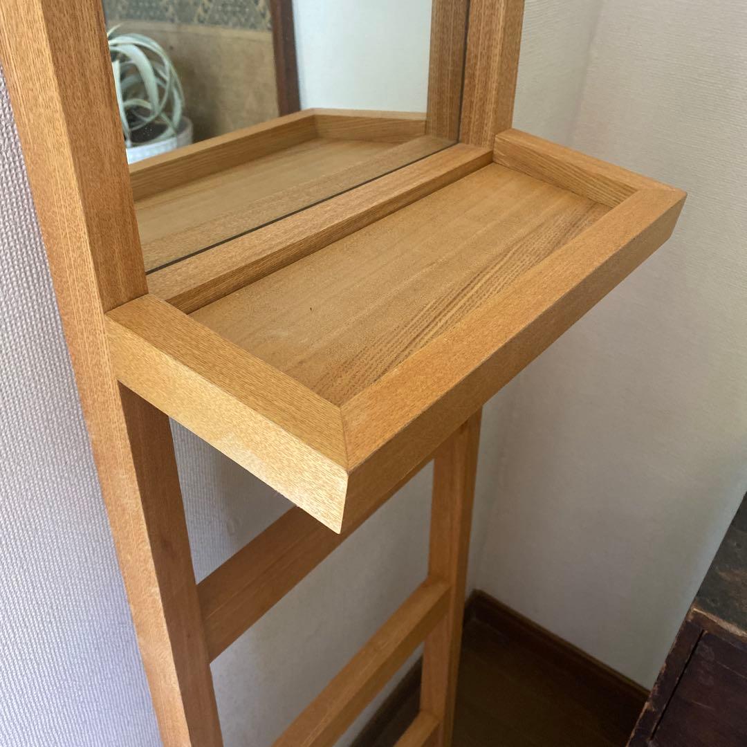 LADDER MIRROR ラダー スタンドミラー インテリア ナチュラル