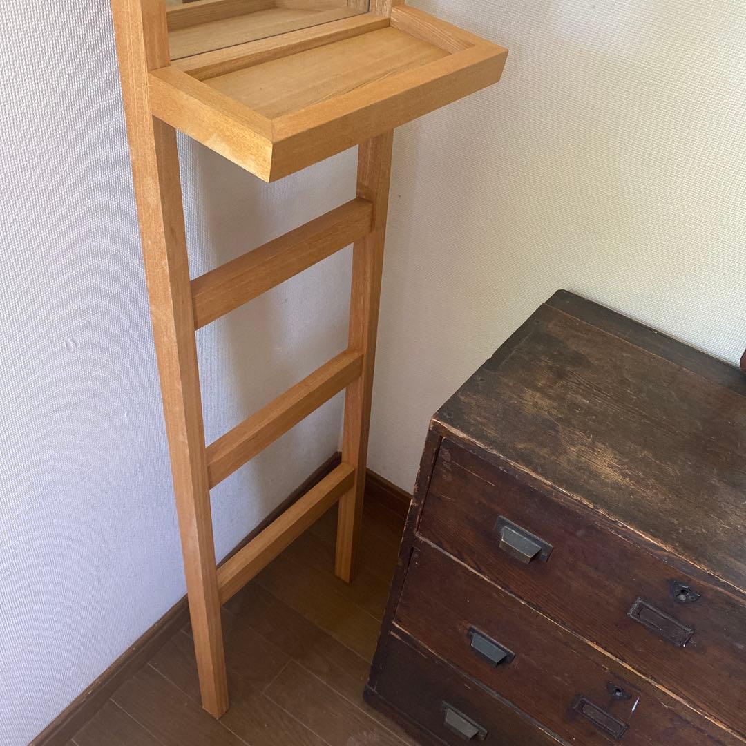 LADDER MIRROR ラダー スタンドミラー インテリア ナチュラル