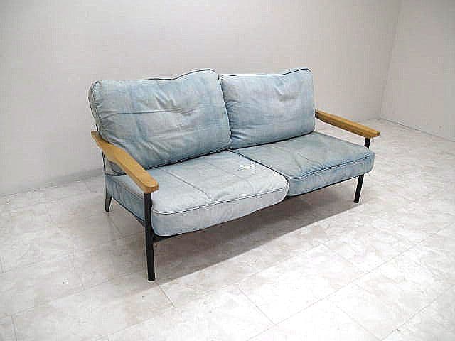 WTW ダブルティー「ティズモ」デニム 2人掛けソファ 西海岸 サーフスタイル