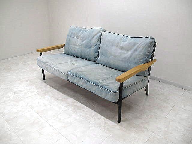 WTW ダブルティー「ティズモ」デニム 2人掛けソファ 西海岸 サーフスタイル