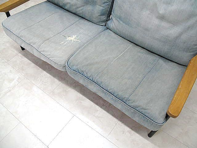 WTW ダブルティー「ティズモ」デニム 2人掛けソファ 西海岸 サーフスタイル