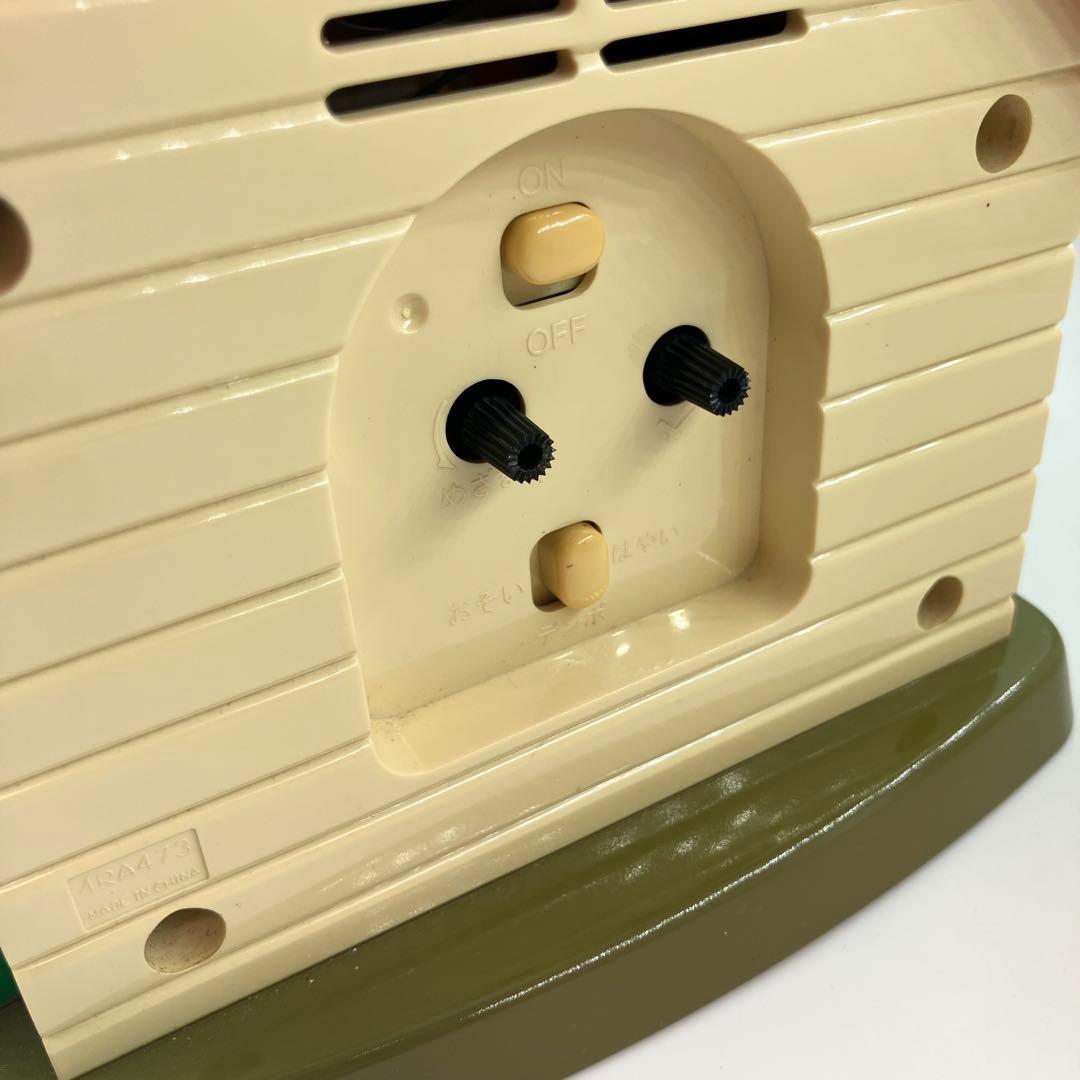 ハローキティ　目覚まし時計　ジオラマ　レア　レトロ　ハウス　ジャンク