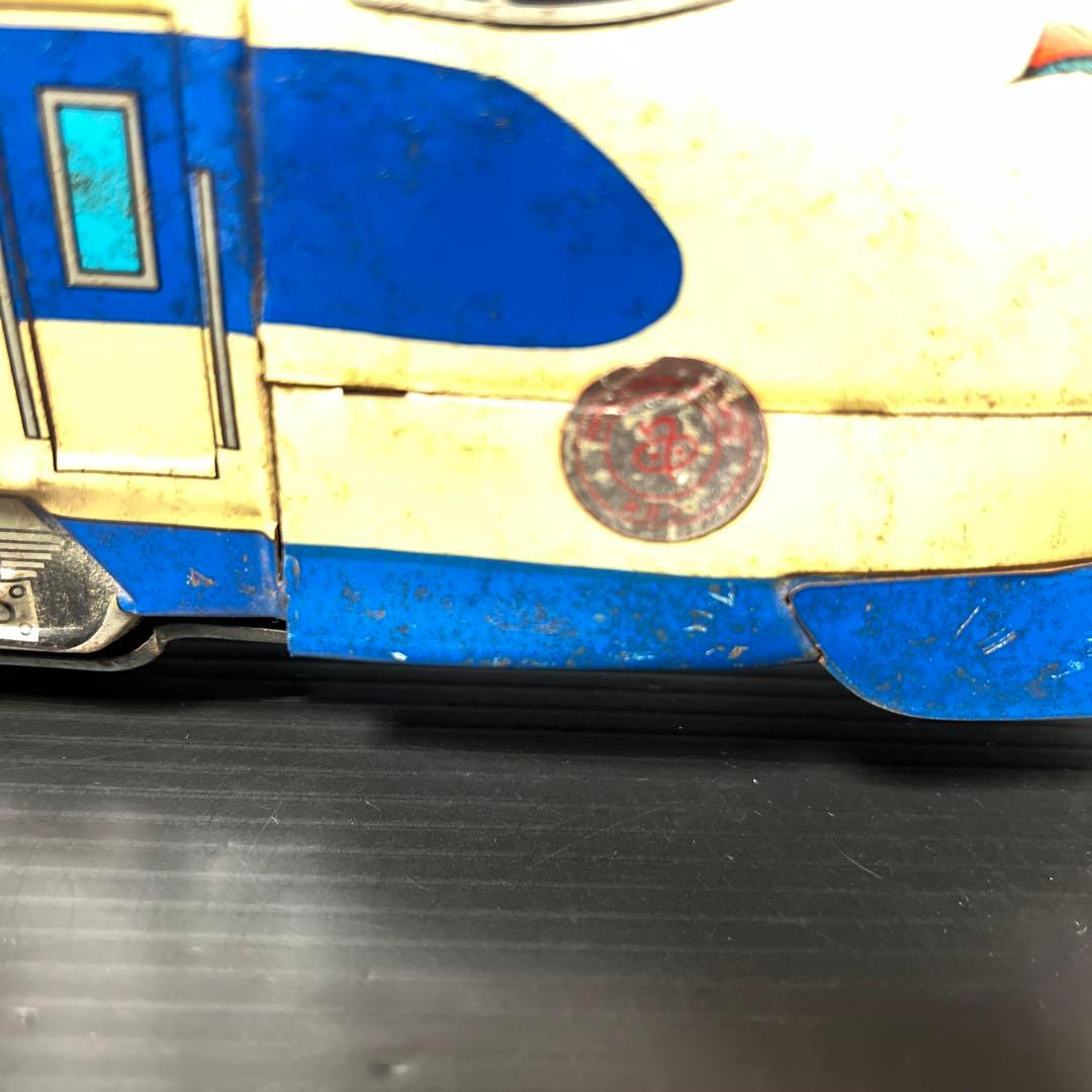 レア❗️ 昭和レトロ 当時物 浅草トイ わんぱく探偵団 ひかり号 ブリキ