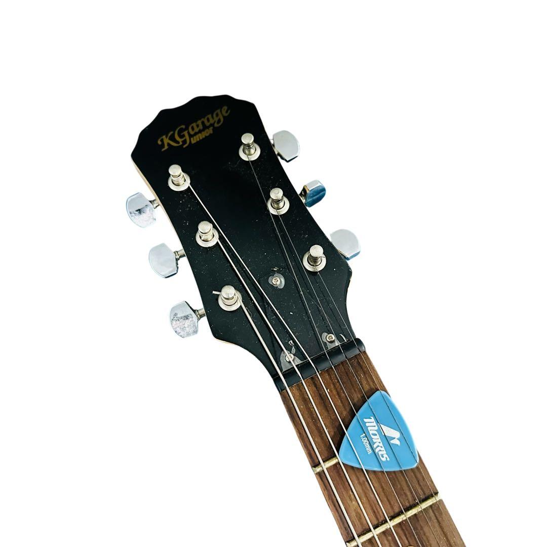 K GARAGE 黄色 エレキギター　アンプ内蔵