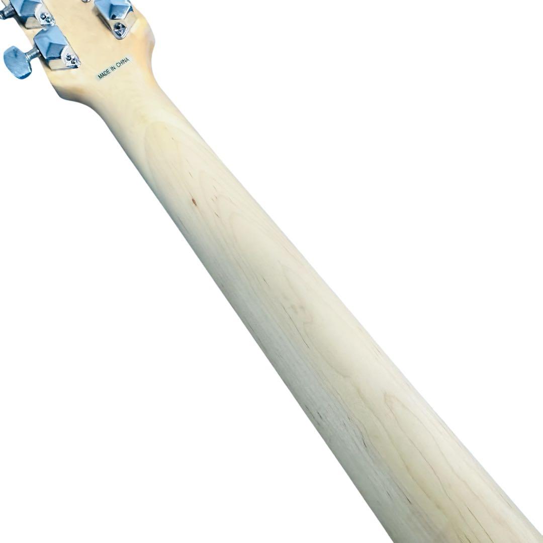 K GARAGE 黄色 エレキギター　アンプ内蔵