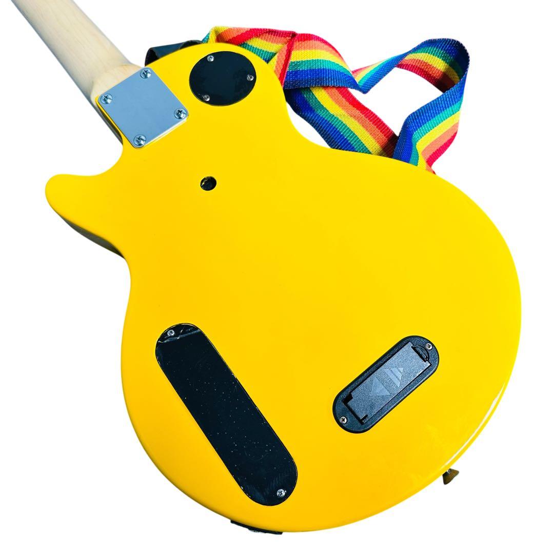 K GARAGE 黄色 エレキギター　アンプ内蔵