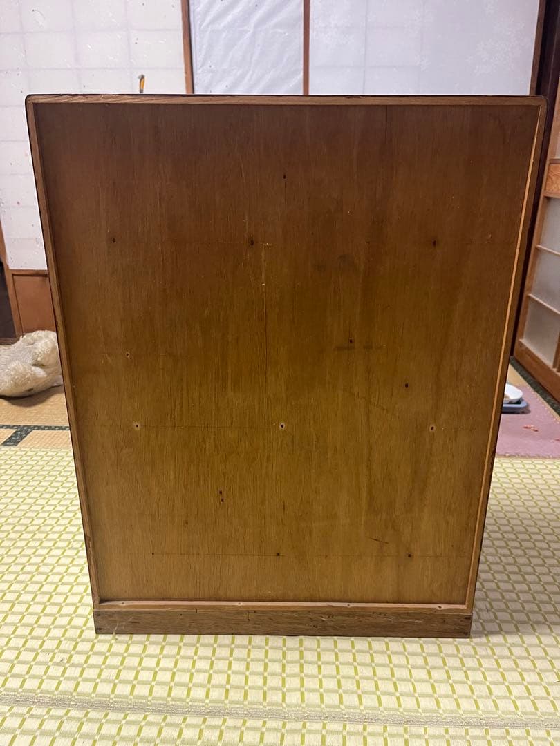 黒柿張り　茶箪笥　骨董品　超希少　欅と黒柿造り 高級　ヴィンテージ