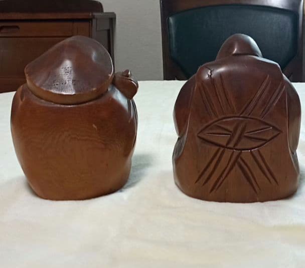 縁起物 恵比寿 大黒天 ２体