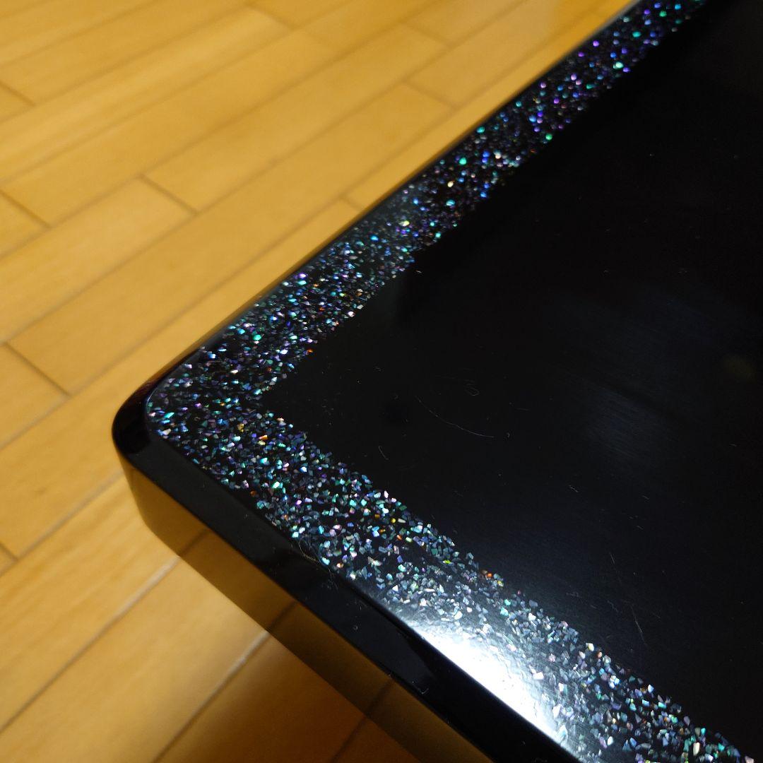 日本製、折りたたみ式螺鈿座卓