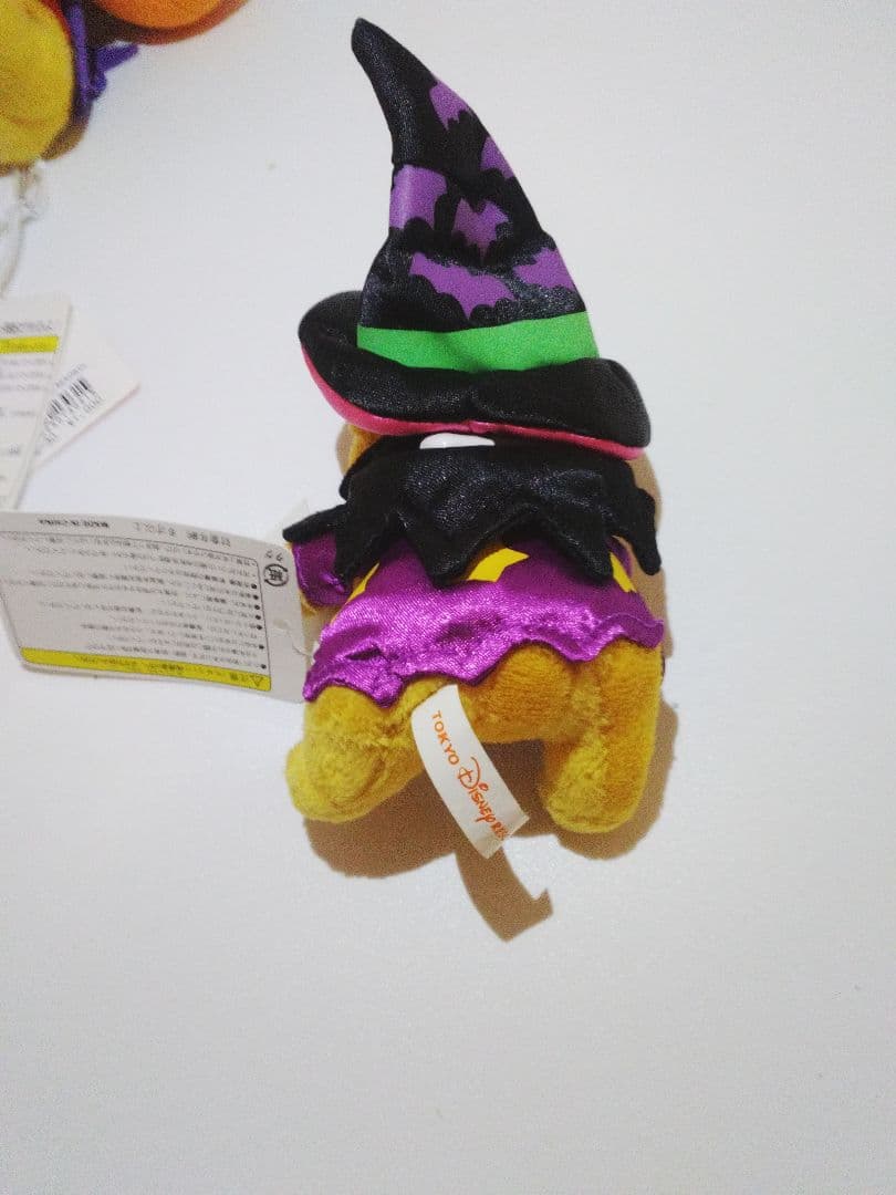 ★希少★紙タグありTDL　レトロ　くまのプーさん　ぬいぐるみバッジセット