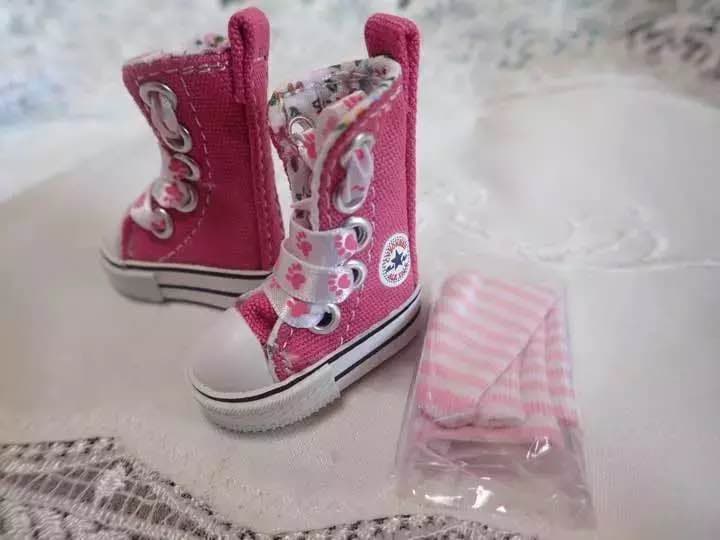 ★ ソックス付き コンバース風 ロングシューズ ブライス ピュアニーモS ★