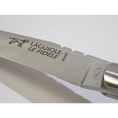 新品ラギオール カトラリー24ピースセット水牛の角 アイボリー