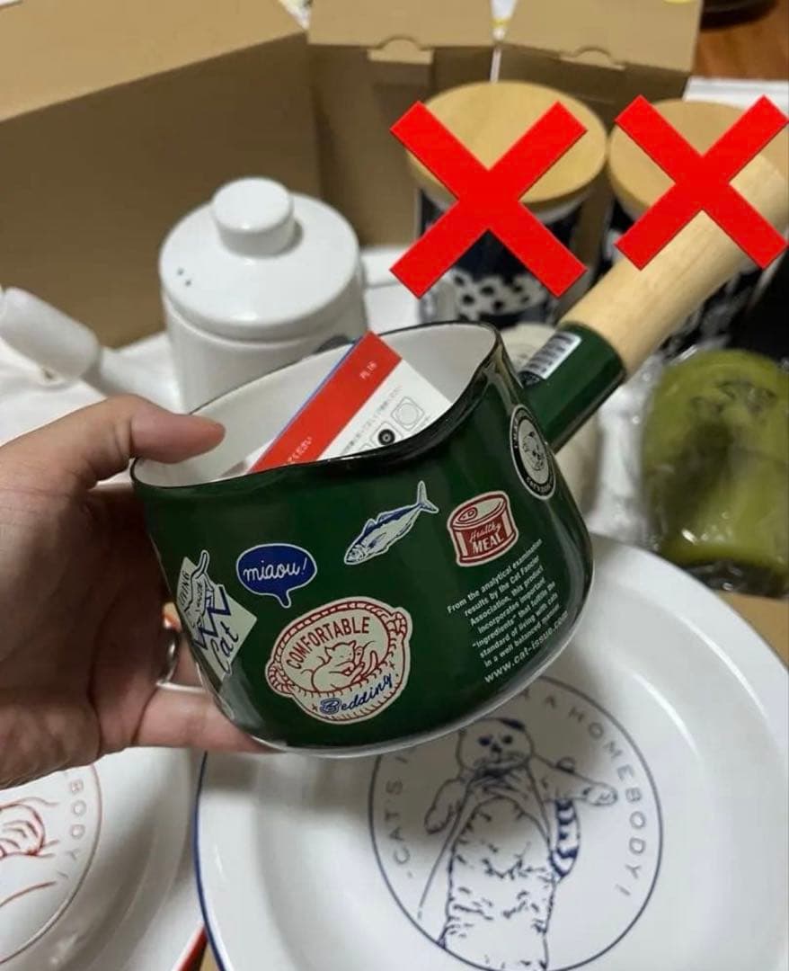 新品　cat's issue ホーロー　皿　　タンブラー　キャッツイシュー