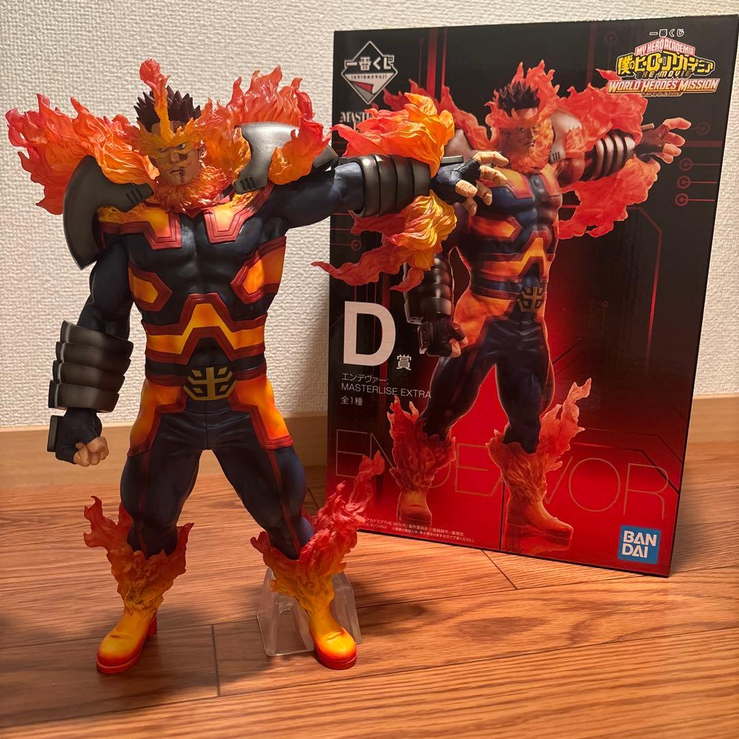 ヒロアカ WHM 一番くじ エンデヴァー D賞 フィギュア - メルカリ