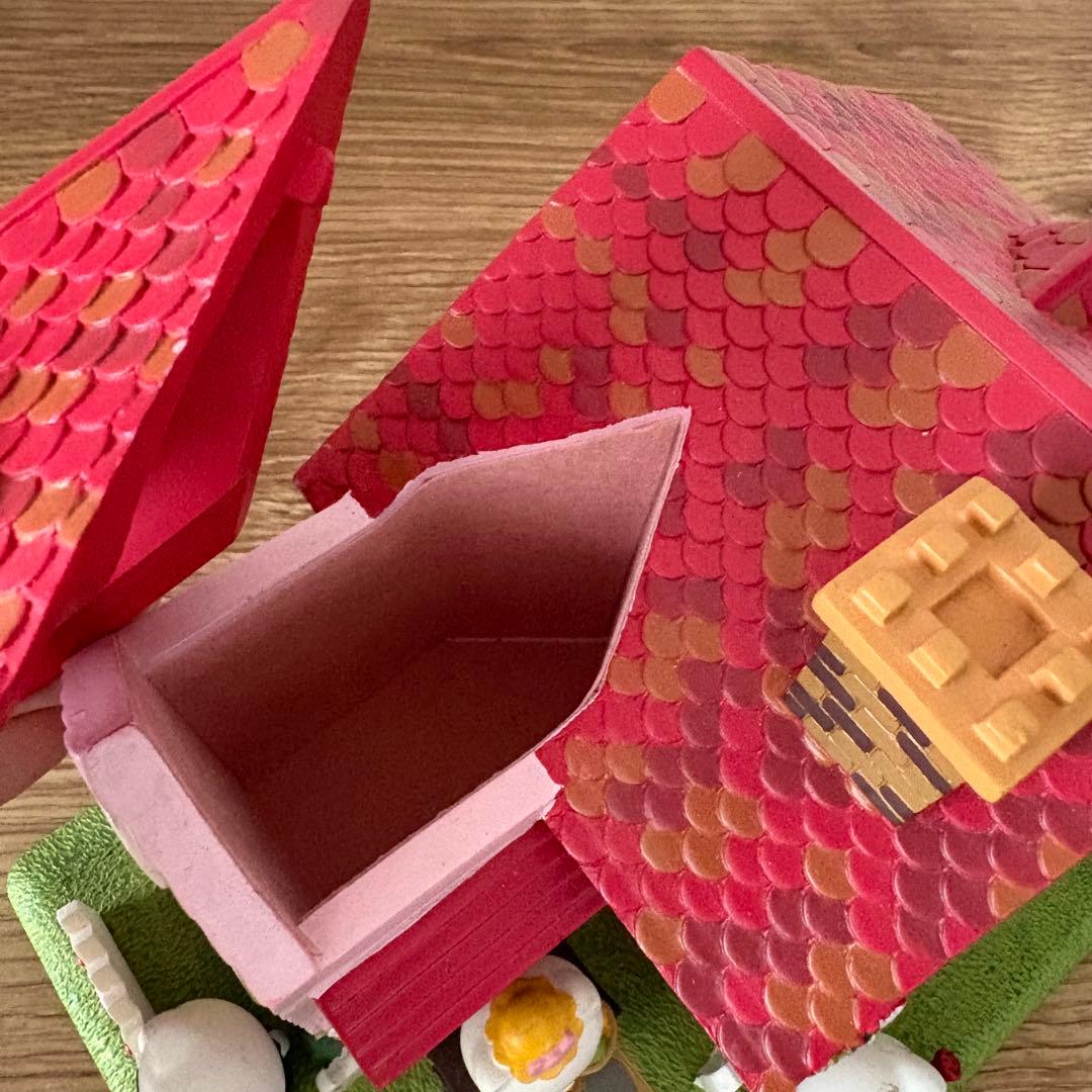 ハローキティ 家型置物 ジオラマクロック