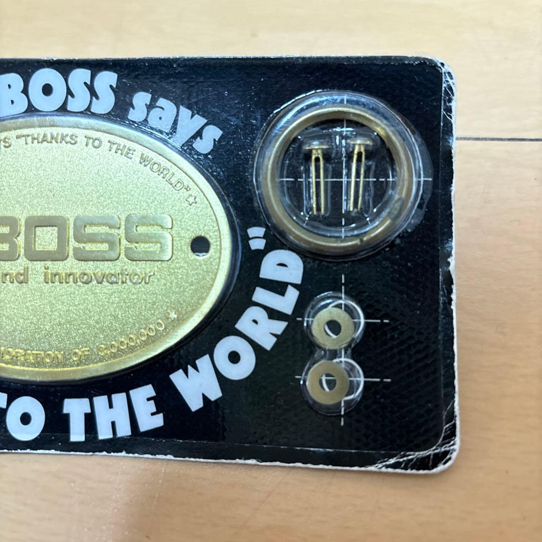 超貴重品】BOSS メタルプレート1980年代の通販はau PAY マーケット