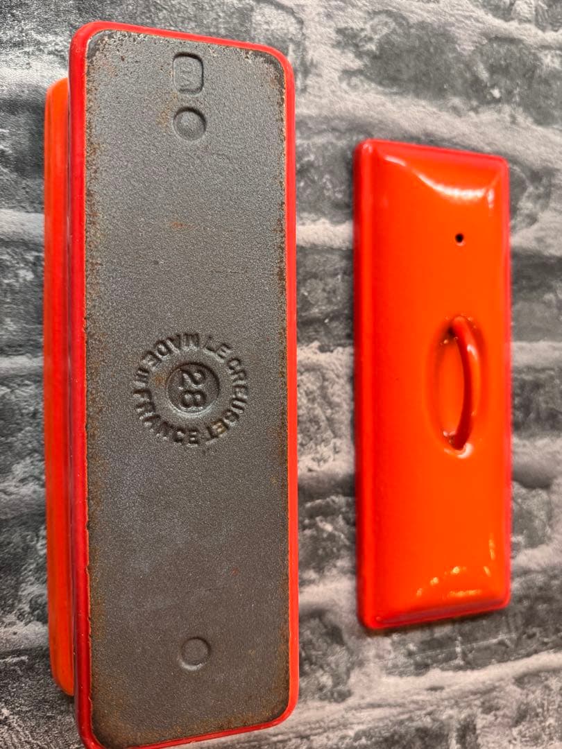 ル・クルーゼ　　テリーヌ型　28cm③④⑤ 三本　蓋付き